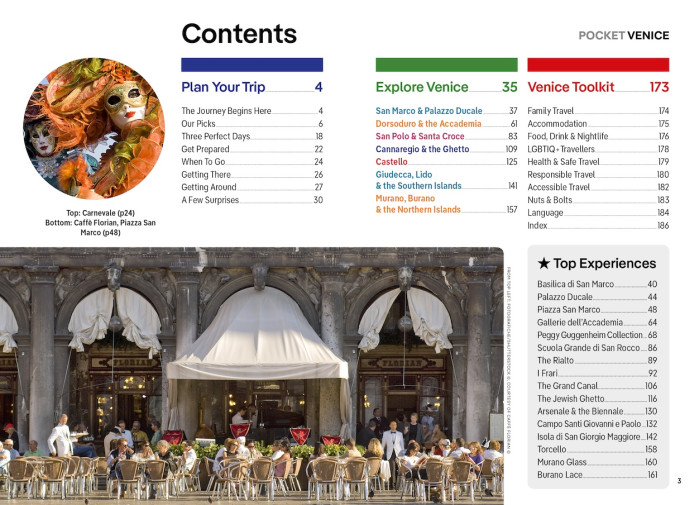 detail Benátky (Venice) kapesní průvodce 7th 2024 Lonely Planet