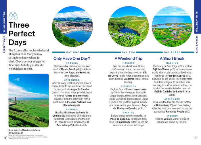 detail Azores (Azory) kapesní průvodce 1st 2024 Lonely Planet