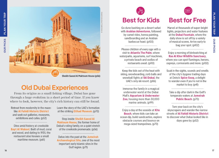 detail Dubaj (Dubai) kapesní průvodce 7th 2024 Lonely Planet