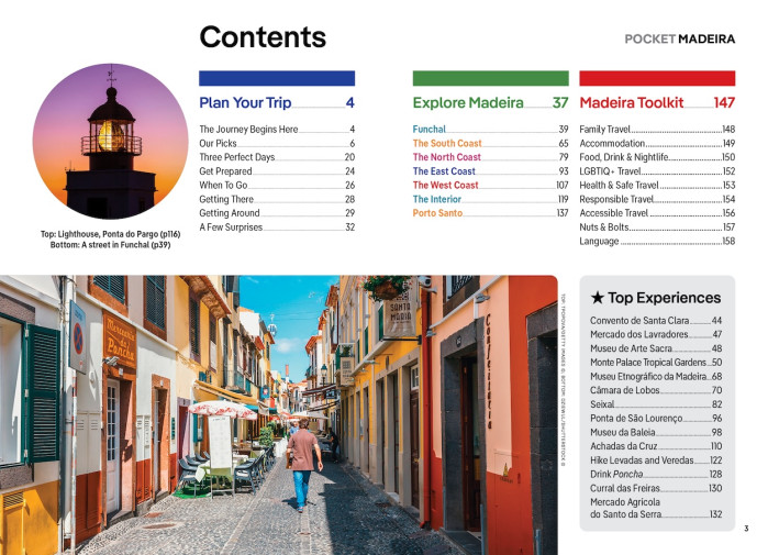 detail Madeira kapesní průvodce 5th 2025 Lonely Planet