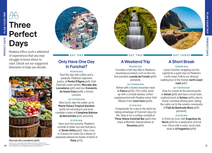 detail Madeira kapesní průvodce 5th 2025 Lonely Planet