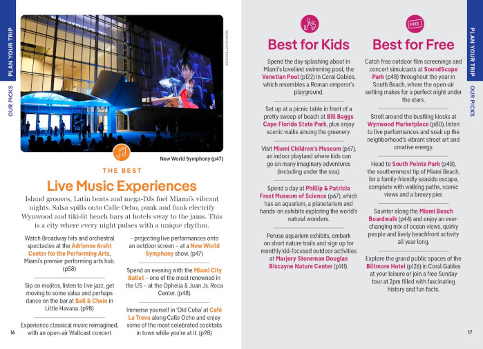 detail Miami kapesní průvodce 3rd 2025 Lonely Planet