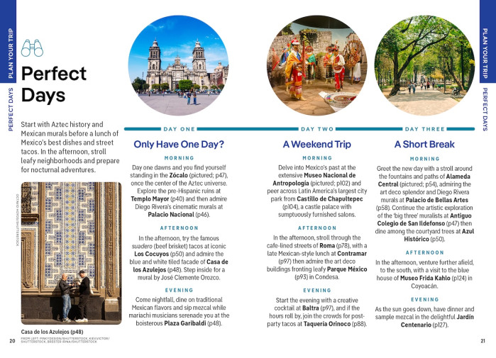 detail Mexico City kapesní průvodce 1st 2025 Lonely Planet
