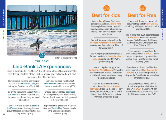 detail Los Angeles kapesní průvodce 8th 2026 Lonely Planet