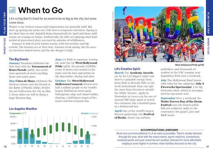 detail Los Angeles kapesní průvodce 8th 2026 Lonely Planet