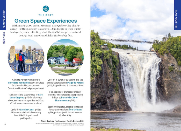 detail Montréal & Quebec City kapesní průvodce 4th 2026 Lonely Planet