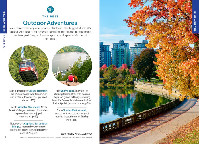 detail Vancouver kapesní průvodce 6th 2026 Lonely Planet
