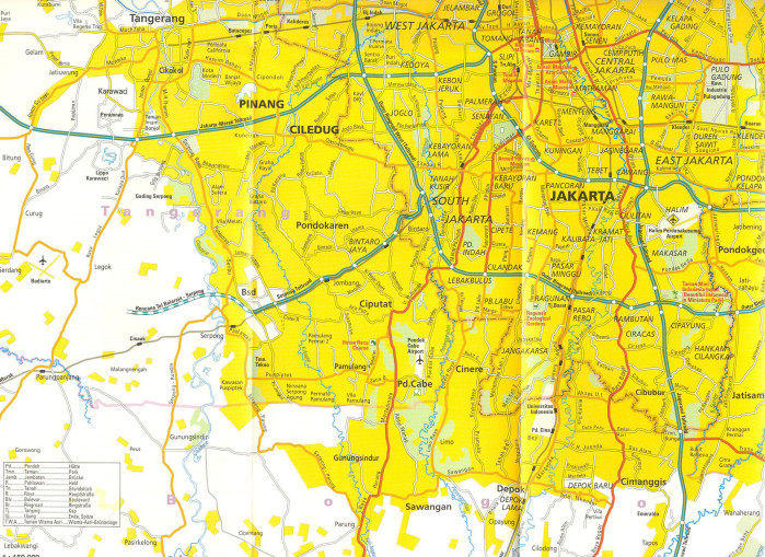 detail Java 1:650t mapa RKH
