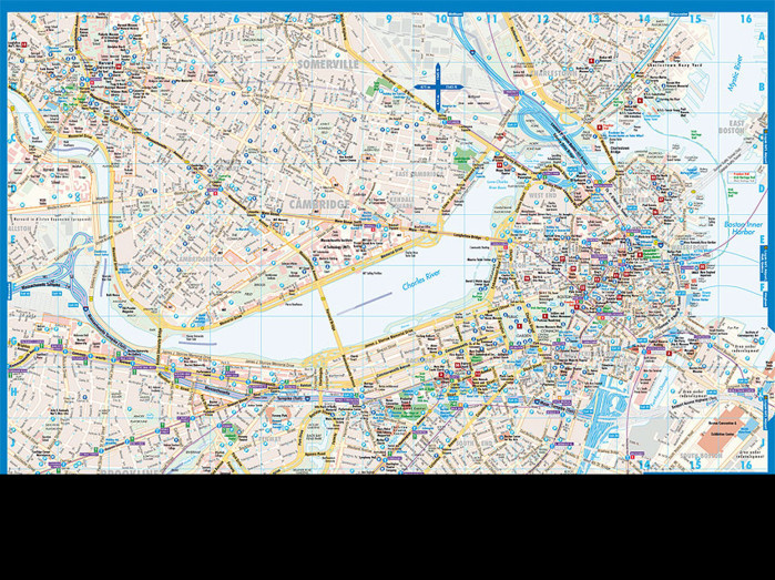 detail Boston 1:11t mapa Borch