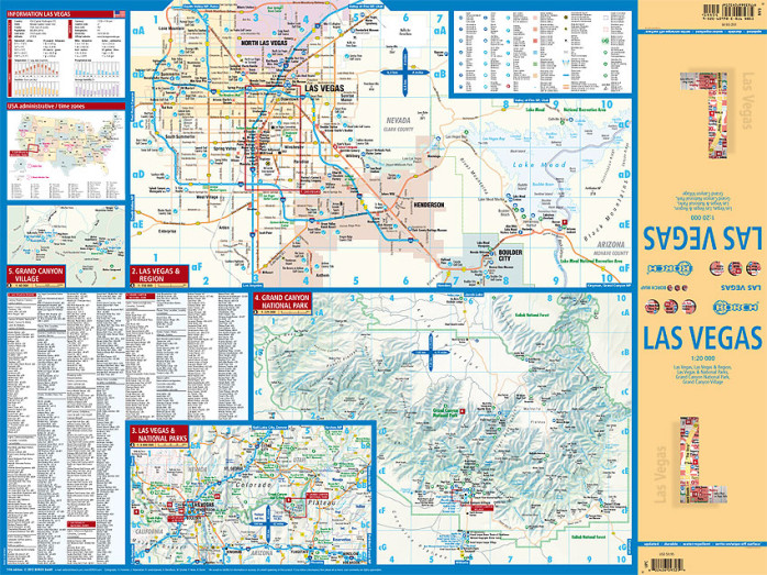 detail Las Vegas 1:20t mapa Borch