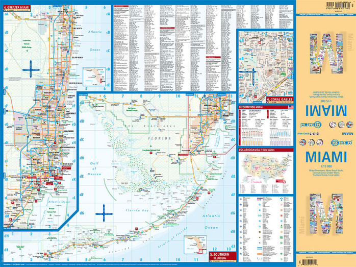detail Miami 1:15t mapa Borch