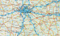 náhled USA 1:4m mapa Borch