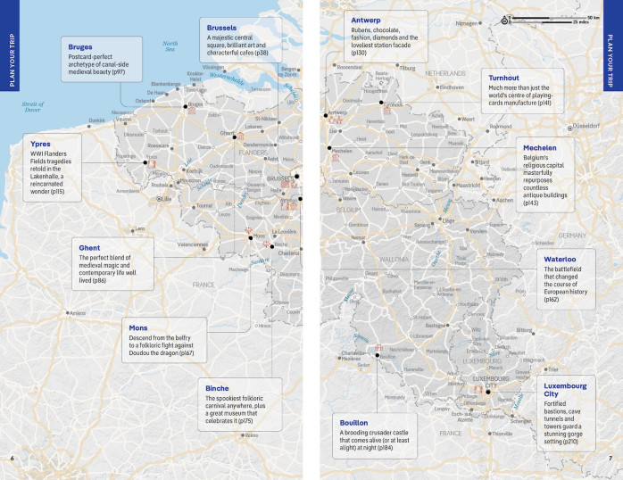detail Belgie a Lucembursko (Belgium & Luxembourg) průvodce 9th 2024 Lonely Planet