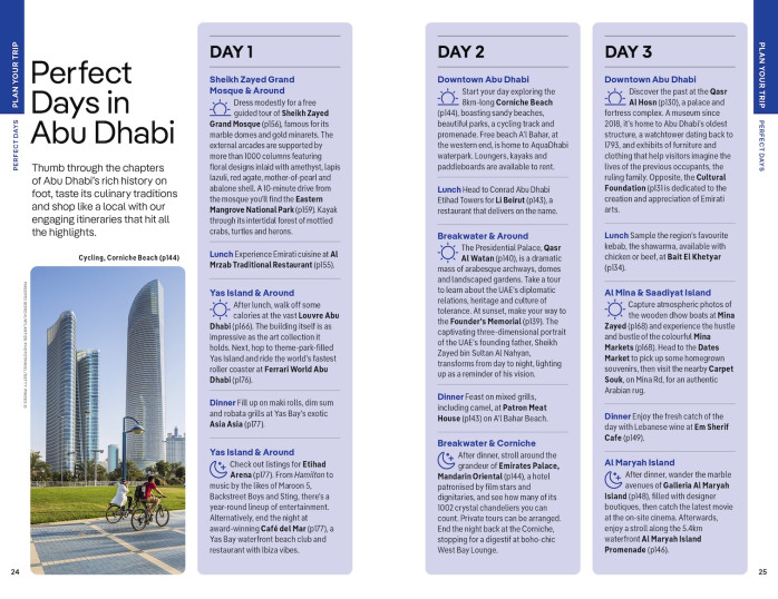 detail Dubai & Abu Dhabi průvodce 11th 2024 Lonely Planet