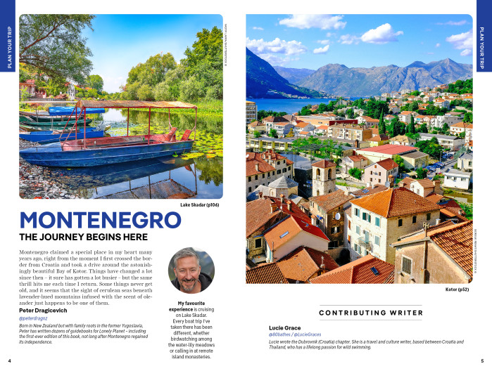 detail Černá Hora (Montenegro) průvodce 5th 2024 Lonely Planet