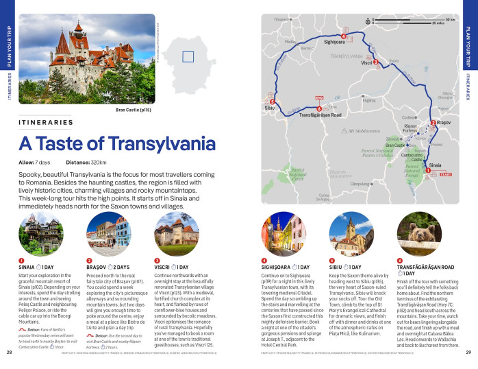 detail Rumunsko a Bulharsko (Romania & Bulgaria) průvodce 8th 2024 Lonely Planet