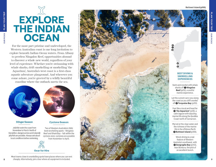 detail West Coast Australia 11th 2024 průvodce Lonely Planet