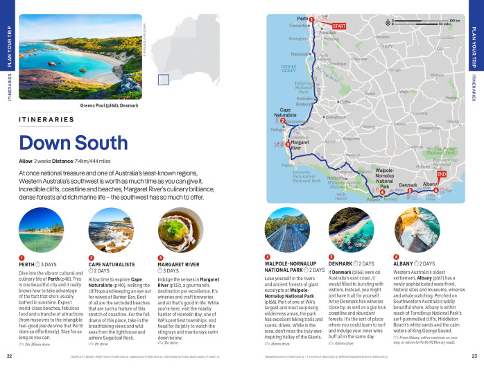 detail West Coast Australia 11th 2024 průvodce Lonely Planet
