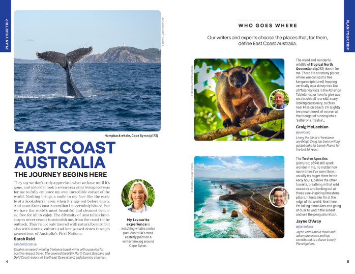 detail East Coast Australia průvodce 8th 2024 Lonely Planet
