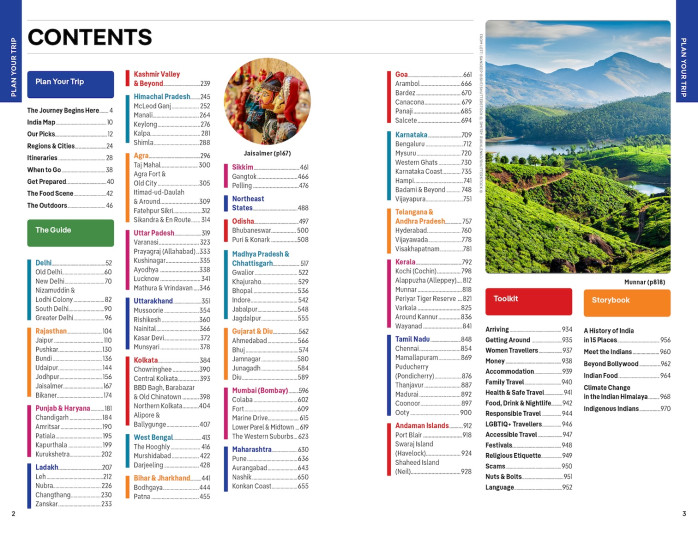 detail Indie (India) průvodce 20th 2024 Lonely Planet