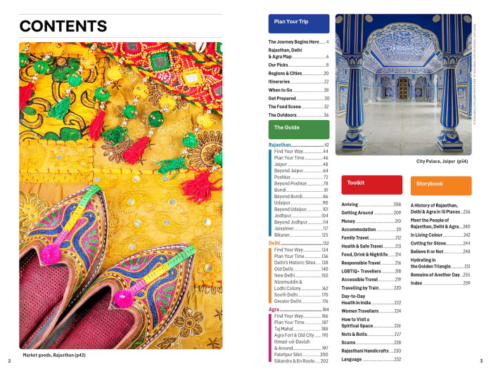 detail Rajasthan, Delhi & Agra průvodce 7th 2024 Lonely Planet