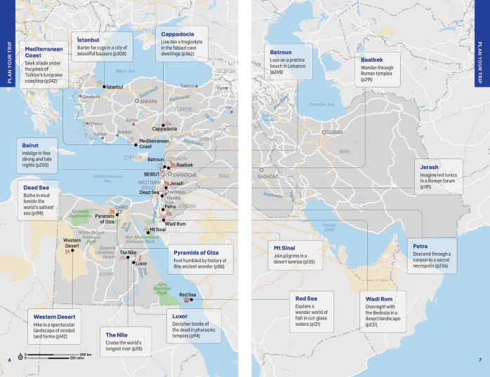 detail Střední Východ (Middle East) průvodce 10th 2024 Lonely Planet
