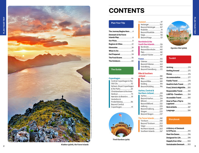detail Dánsko (Denmark) and Faroe Islands průvodce 10th 2025 Lonely Planet
