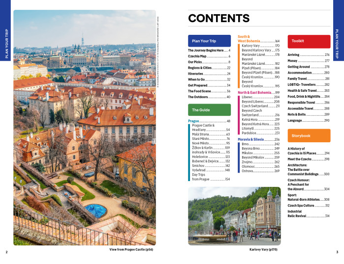 detail Prague & Czechia průvodce 14th 2025 Lonely Planet