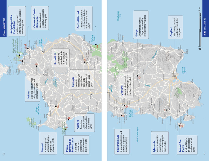 detail Sardínie (Sardinia) průvodce 8th 2025 Lonely Planet
