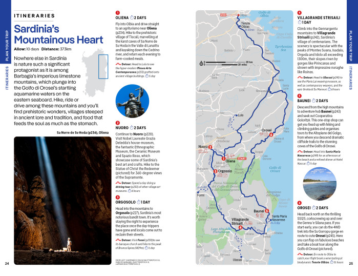 detail Sardínie (Sardinia) průvodce 8th 2025 Lonely Planet