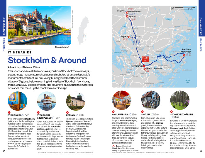 detail Švédsko (Sweden) průvodce 9th 2025 Lonely Planet