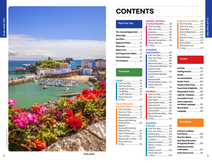 detail Wales průvodce 8th 2025 Lonely Planet