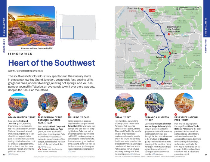 detail Colorado průvodce 5th 2025 Lonely Planet