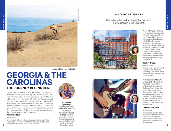 detail Georgia & the Carolinas průvodce 4th 2025 Lonely Planet