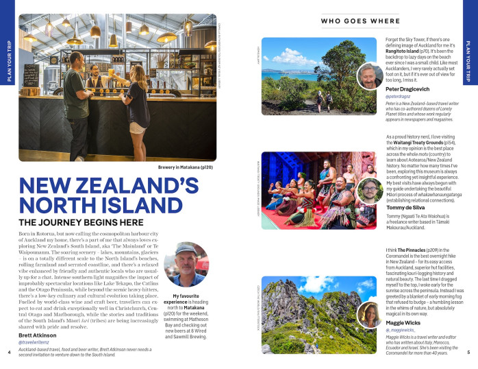 detail New Zealand North Island průvodce 7th 2025 Lonely Planet