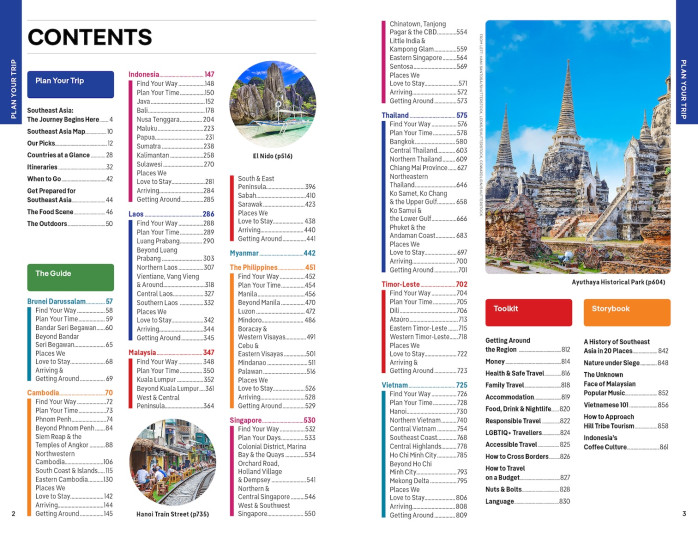 detail Southeast Asia průvodce 20th 2025 Lonely Planet