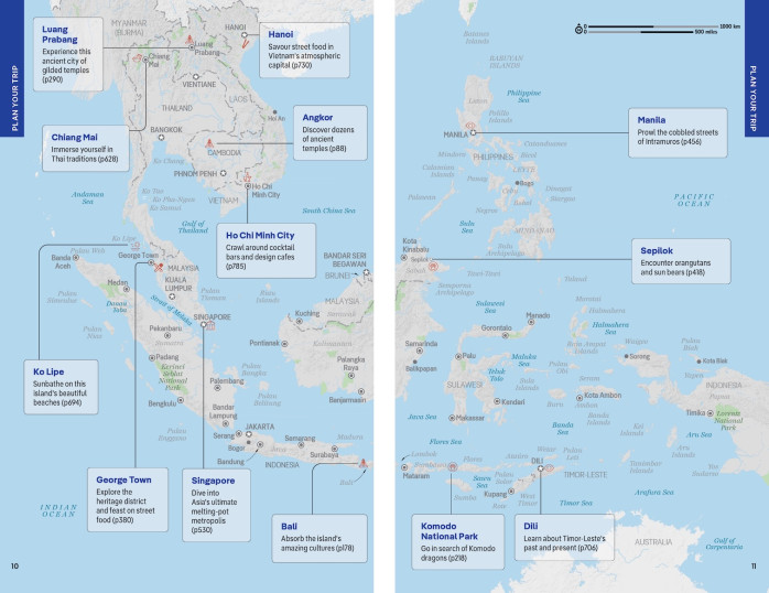 detail Southeast Asia průvodce 20th 2025 Lonely Planet