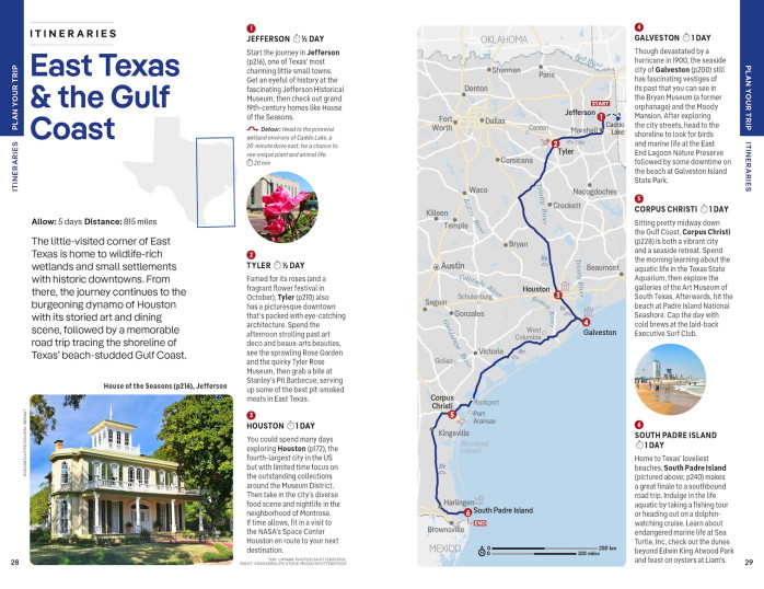 detail Texas průvodce 7th 2025 Lonely Planet