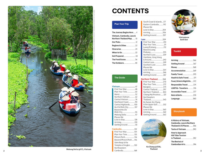 detail Vietnam, Laos & Cambodia průvodce 7th 2025 Lonely Planet