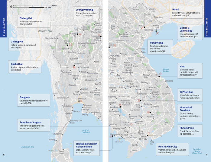 detail Vietnam, Laos & Cambodia průvodce 7th 2025 Lonely Planet