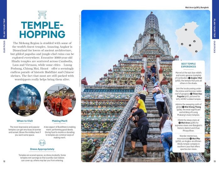 detail Vietnam, Laos & Cambodia průvodce 7th 2025 Lonely Planet