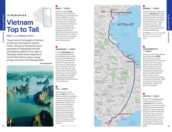 detail Vietnam, Laos & Cambodia průvodce 7th 2025 Lonely Planet