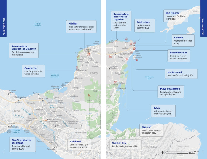 detail Cancún, Cozumel & Yucatan průvodce 11th 2025 Lonely Planet