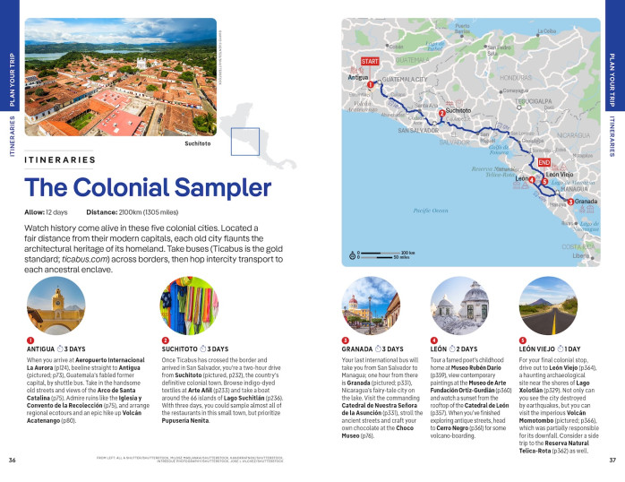 detail Střední Amerika (Central America) průvodce 11th 2025 Lonely Planet
