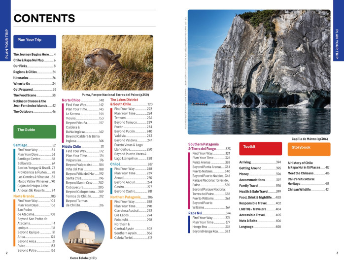 detail Chile & Velikonoční o. (Chile & Easter Islands) průvodce 13th 2025 Lonely Planet