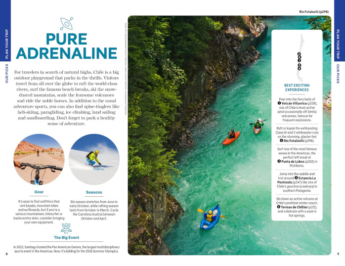 detail Chile & Velikonoční o. (Chile & Easter Islands) průvodce 13th 2025 Lonely Planet