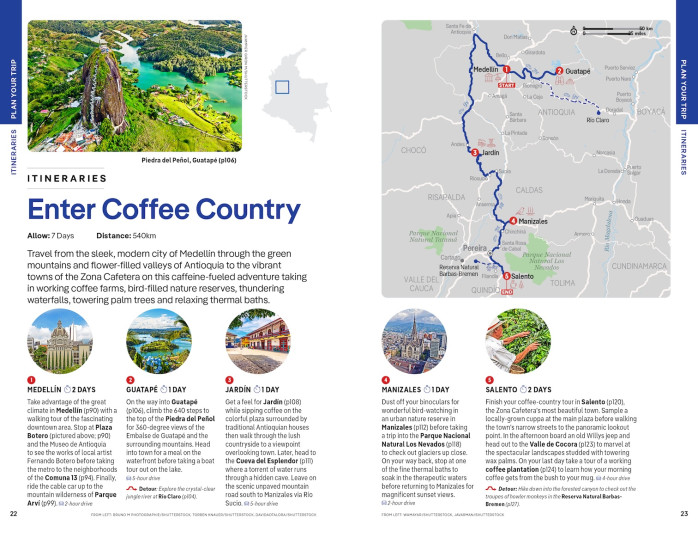 detail Kolumbie (Colombia) průvodce 11th 2025 Lonely Planet