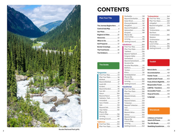 detail Central Asia průvodce 8th 2025 Lonely Planet