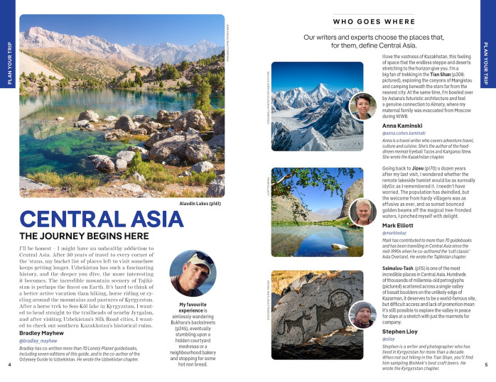 detail Central Asia průvodce 8th 2025 Lonely Planet
