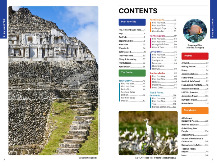 detail Belize průvodce 10th 2025 Lonely Planet